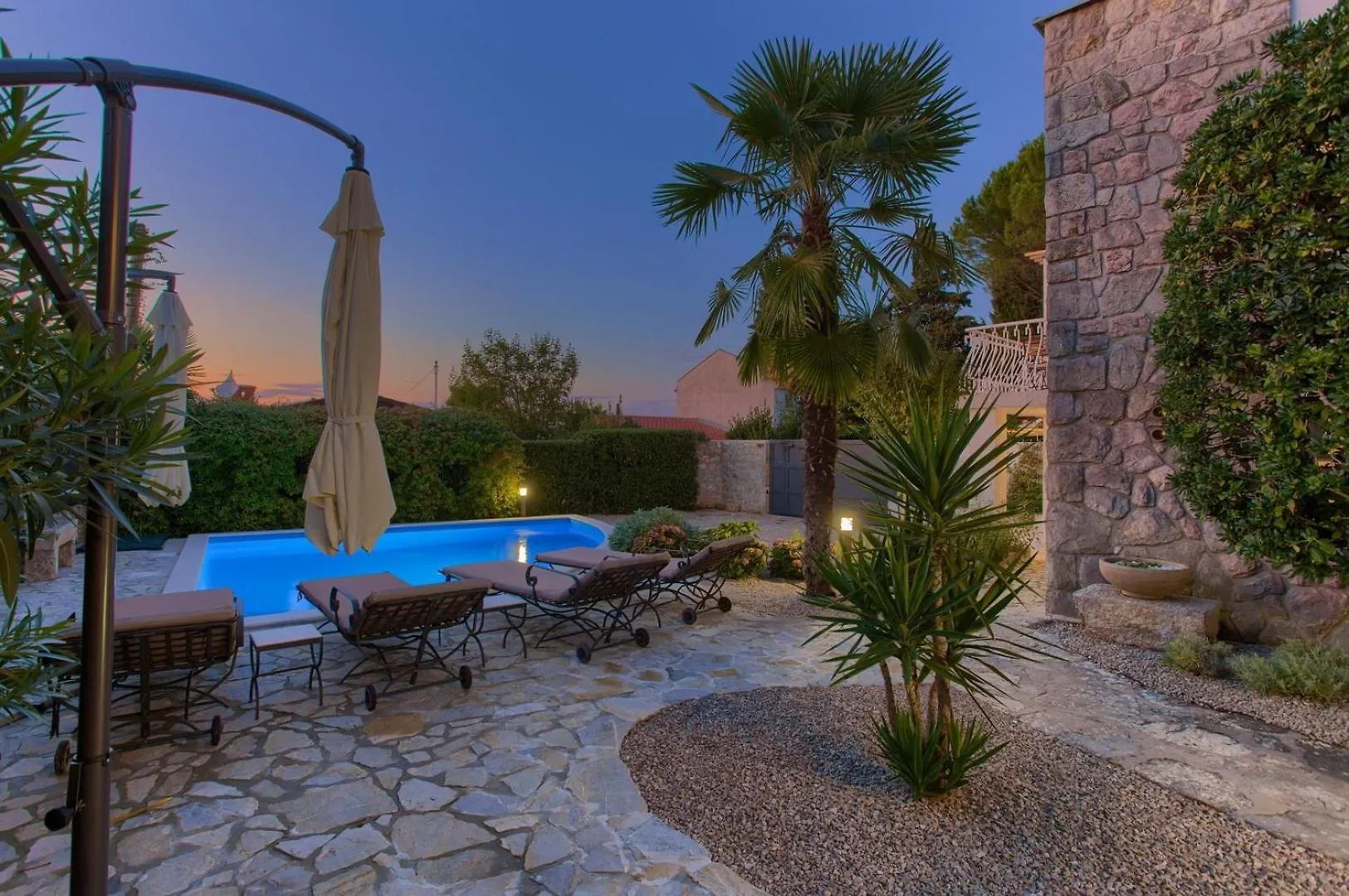 Villa With Private Pool Near The Beach Krk Malinska Croatia