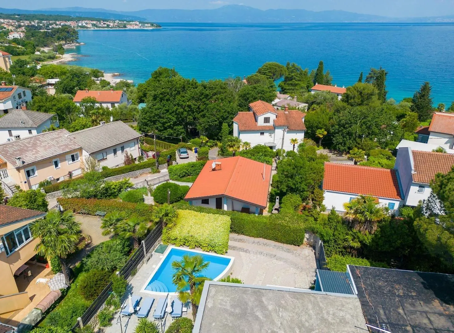 Villa With Private Pool Near The Beach Krk Malinska